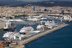 Barcelona port