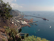 Santa Cruz de la Palma port