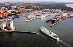 Ystad port