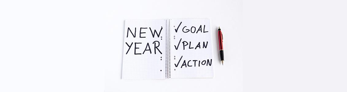 New Year Goal Plan Action