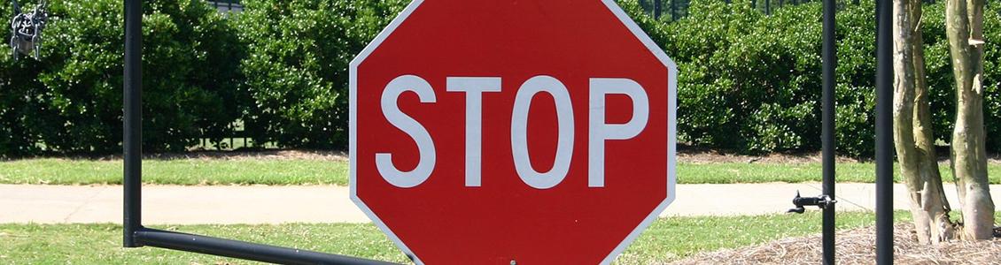 Stop sign